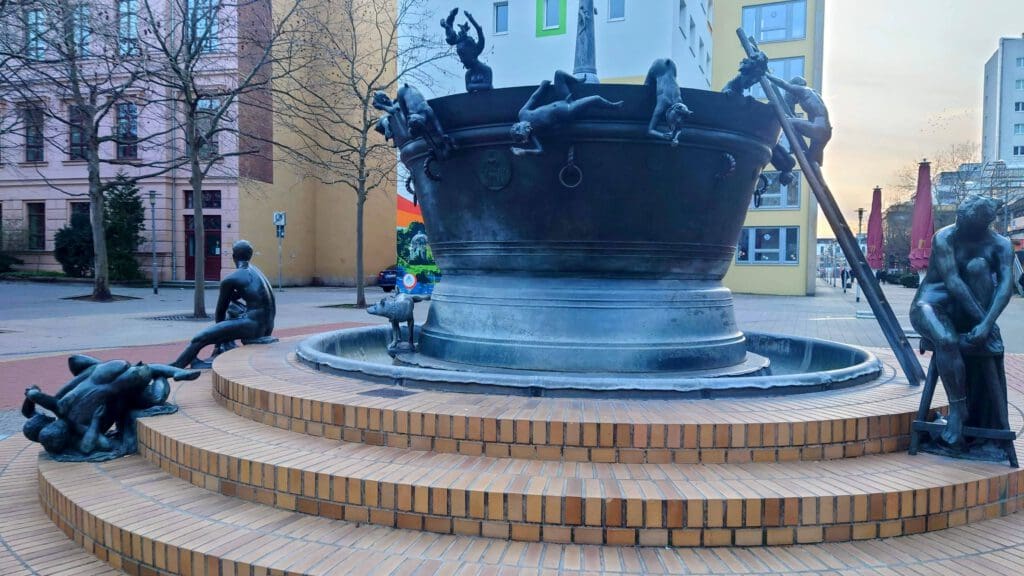 Magdeburg Faunbrunnen - Quelle: Schindler Reisen Bildmaterial