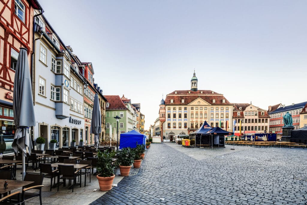 Marktplatz Coburg - Quelle: iStock Photos #481537174