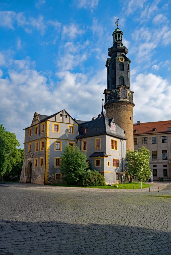 Weimar Stadtschloss - Bild von lapping auf Pixabay